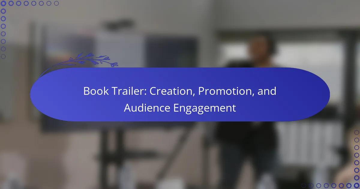 Book Trailer: Creation, Promotion, and Audience Engagement