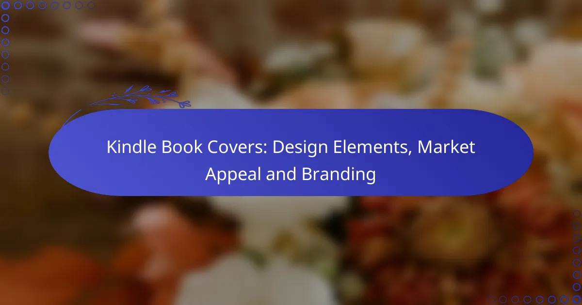 Kindle Book Covers: Design Elements, Market Appeal and Branding