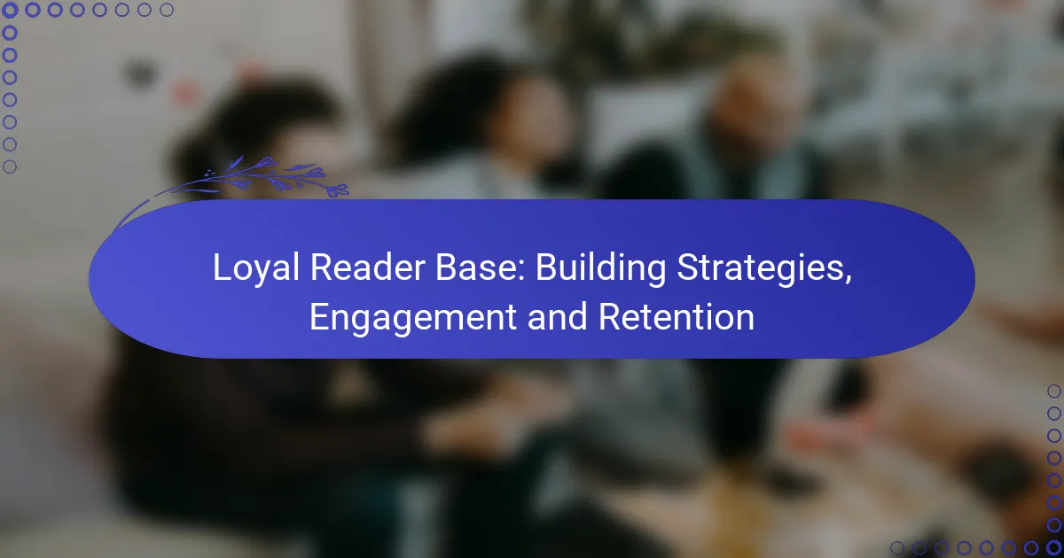 Loyal Reader Base: Building Strategies, Engagement and Retention
